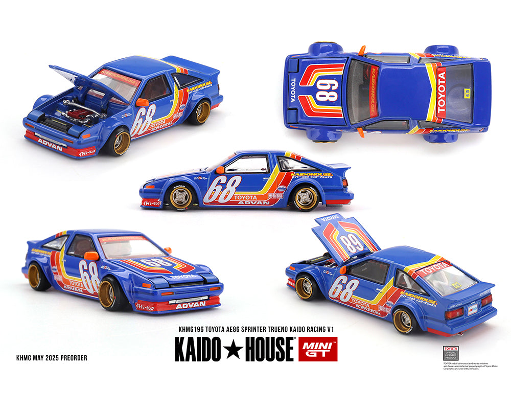 Toyota AE86 Sprinter Trueno Kaido Racing V1- Blue