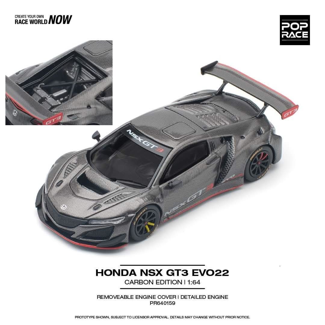POPRACE HONDA NSX GT3 EVO22 CARBON EDITION