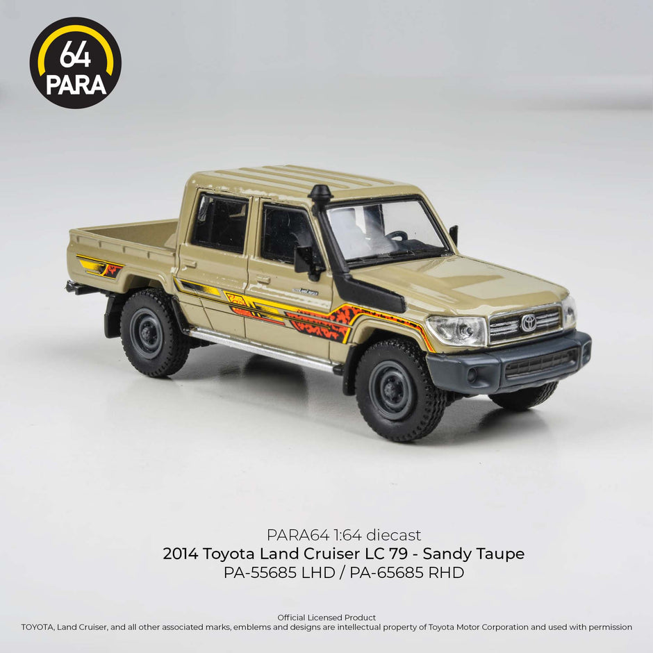 PARA64 2014 Toyota Land Cruiser LC 79 – Sandy Taupe LHD