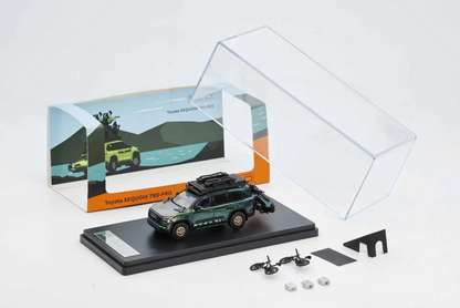 PRE-ORDER GCD 1:64 Toyota SEQUOIA TRD PRO With accessories LHD (2 Colours) KS-068-440/ KS-068-441