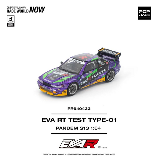 POPRACE 1:64 PANDEM S13 EVA RT TEST TYPE-01 PR640432