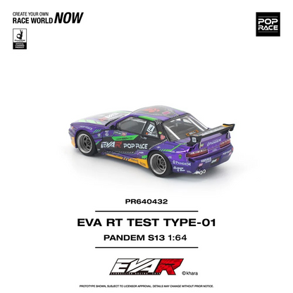 POPRACE 1:64 PANDEM S13 EVA RT TEST TYPE-01 PR640432