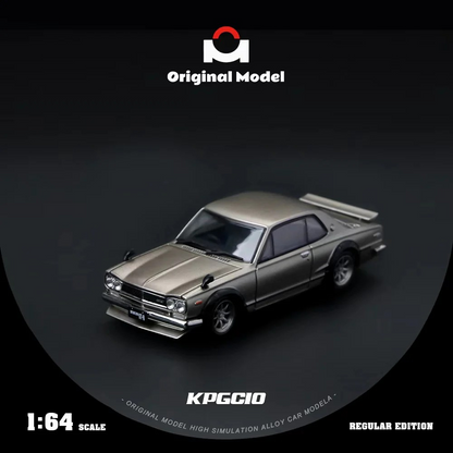 Original Model 1:64 Nissan KPGC10 (2 Colours) OM800801/OM800802