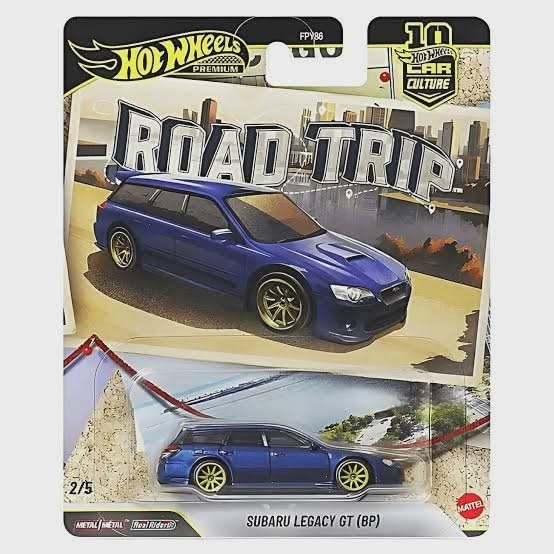 PRE-ORDER Hot Wheels Road Trip - Subaru Legacy GT (BP)