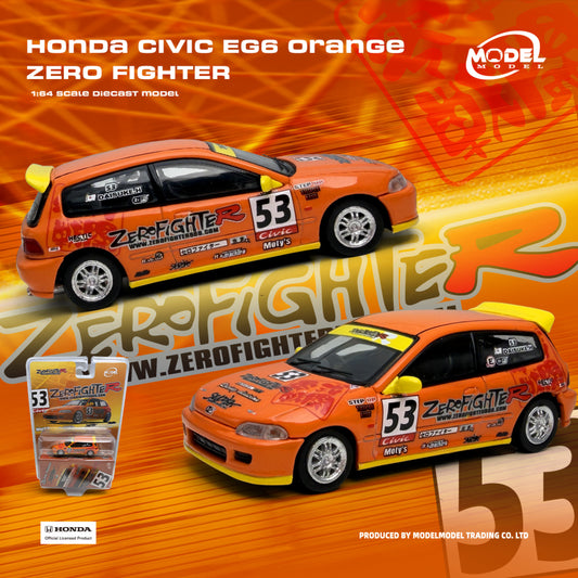 MODELMODEL 1/64 Honda Civic EG6