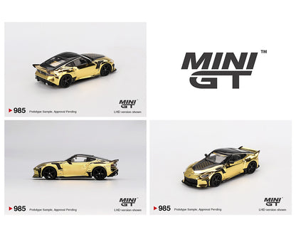 Mini GT 1:64 Nissan Z VeilSide FFZ400 – Gold Chrome