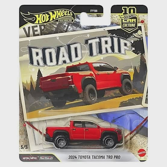 PRE-ORDER Hot Wheels Road Trip - 2024 Toyota Tacoma TRD PRO