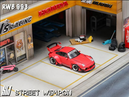 Street Weapon 1:64 Porsche RWB 993 Naginata Livery (2 Versions)