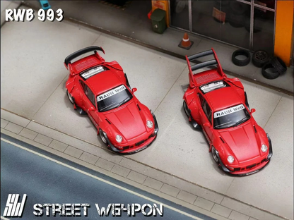 Street Weapon 1:64 Porsche RWB 993 Naginata Livery (2 Versions)