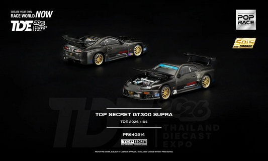**Preorder** POPRACE 1/64 TOP SECRET GT300 SUPRA TDE 2026 (PR640514)