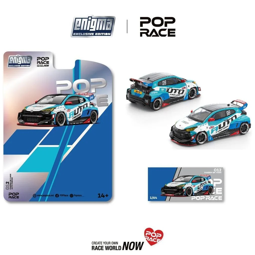 POPRACE 1:64 Pandem Toyota GR Yaris - AUTO FINESSE PRE012