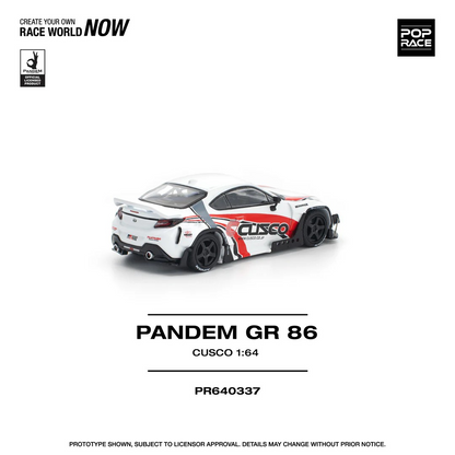 **Preorder** POPRACE 1:64 Pandem GR86 - Cusco PR640337