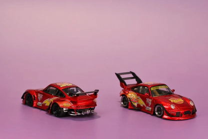 PRE-ORDER Modelcar 1:64 RWB Lightning McQueen Livery (3 Variants)