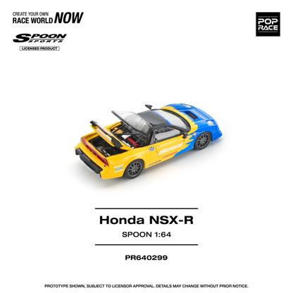 PRE-ORDER POPRACE 1:64 Honda NSX-R SPOON PR640299