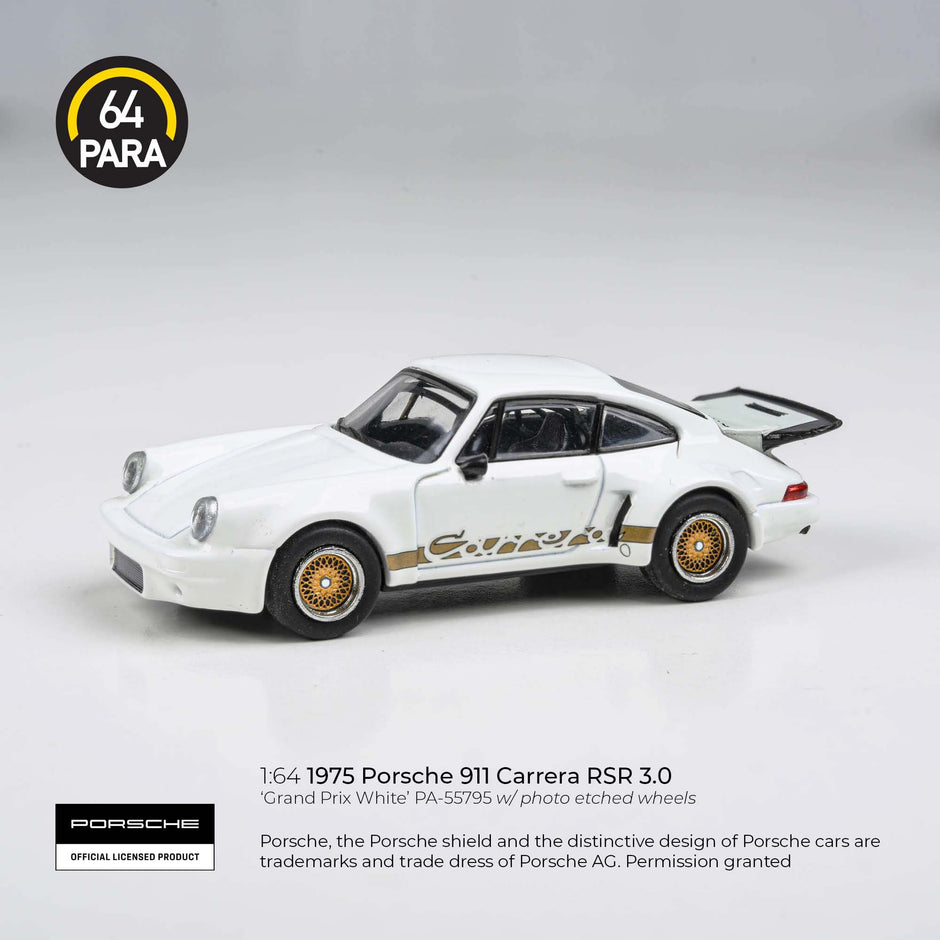 PARA64 1975 Porsche 911 Carrera RSR 3.0 Grand Prix White