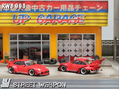 Street Weapon 1:64 Porsche RWB 993 Naginata Livery (2 Versions)