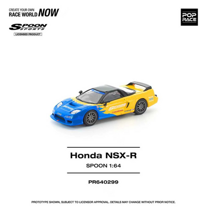 PRE-ORDER POPRACE 1:64 Honda NSX-R SPOON PR640299